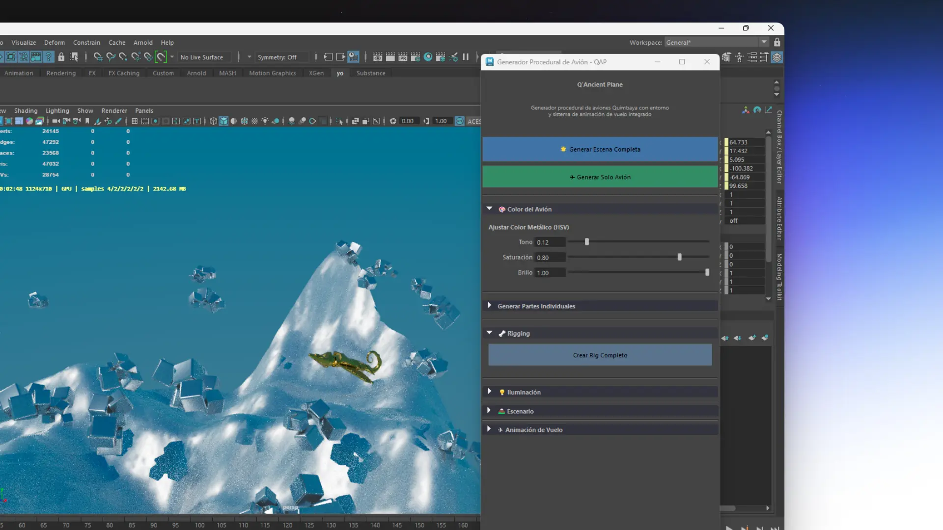 Imagen para proyecto Q'Ancient Plane